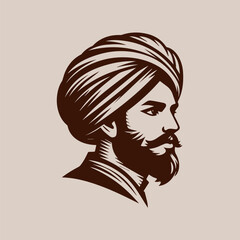 Indian man wearing turban 