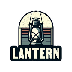 illustration vector graphic of lantern logo design. modern designs.