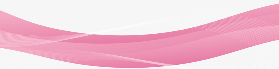Abstract Pink Wave Background Design Template