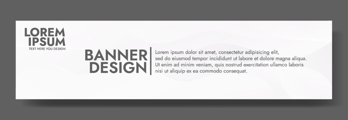 Modern White Background Template