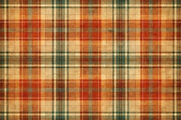 Rustic tartan plaid texture with distressed look