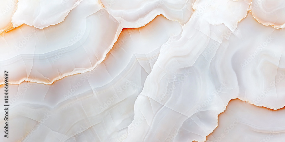 Leinwandbilder stunning onyx marble surface texture featuring smooth, flowing patterns in soft white and subtle bei