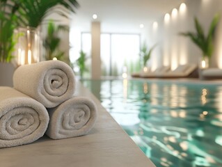 Obraz premium Escape to Tranquility Luxurious Wellness Retreat with Soothing Reflexology Soft Touch Therapies Discover Inner Peace Rejuvenation in a Calming Environment Book Your Retreat Today