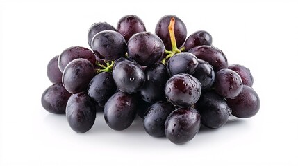 Fototapeta premium bunch of grapes isolated on white background
