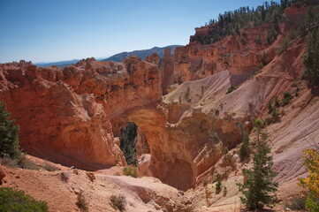 Beautiful rocks in Bryce National Park