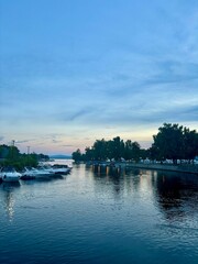 Obraz premium boats in the bay