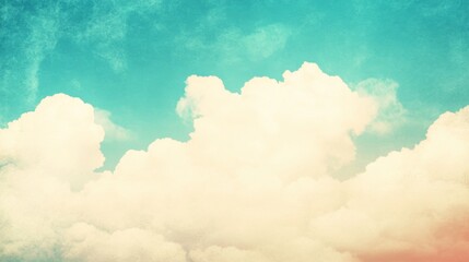 Diffused Gradient Sky with Soft Clouds