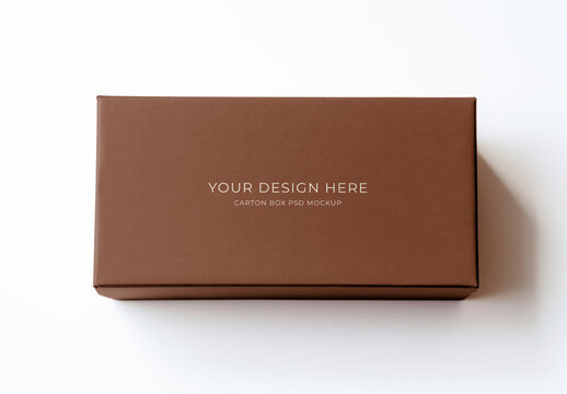 Paper Box Mockup With Generative AI