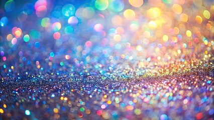 shimmering gradient background with holographic effect long shot