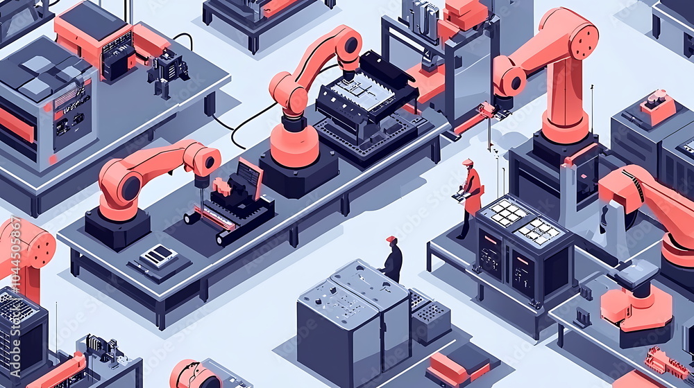 Aufkleber revolutionizing production a glimpse into the future of manufacturing with advanced robotic automati