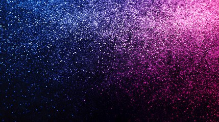 Obraz premium Grainy gradient background, dark blue purple magenta pink black abstract noise texture banner, poster header backdrop design 