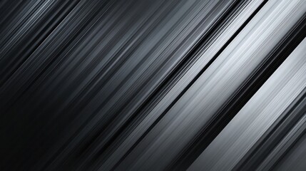 Fototapeta premium An abstract background featuring a smooth gradient transitioning from light gray to dark black,