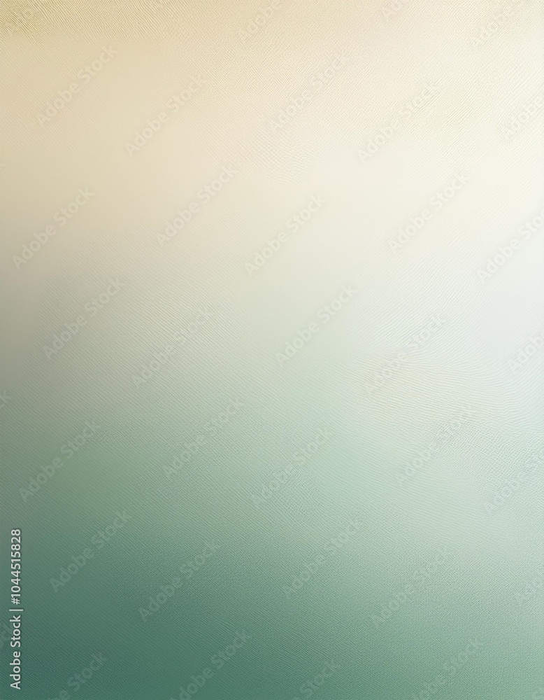 Poster abstract background featuring a smooth transition from beige to green, ideal for design projects