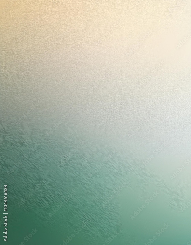 Aufkleber calming gradient background with a smooth transition from orange to green