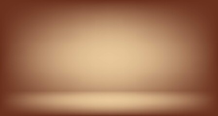 Brown 3D studio room background