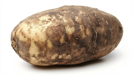 Obraz premium Potato isolated on white background