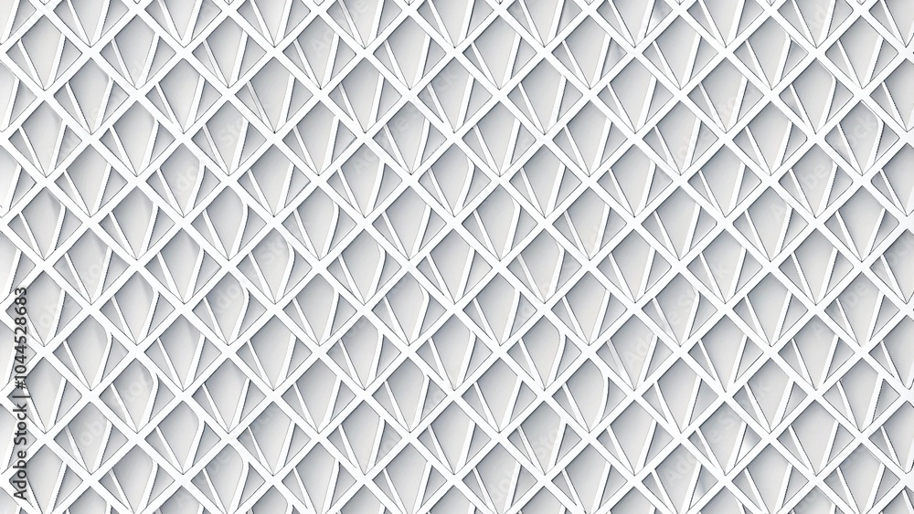 Poster seamless white net geometric pattern background viewpoint