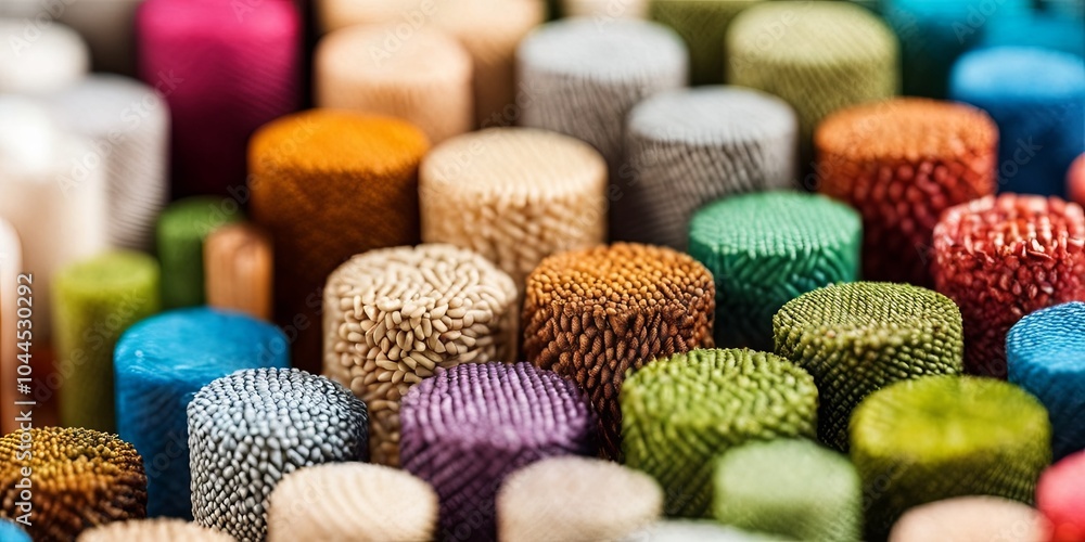 Aufkleber a bunch of colorful balls with different colors and sizes
