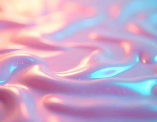 Obraz premium Colorful 3d fluid smooth waves