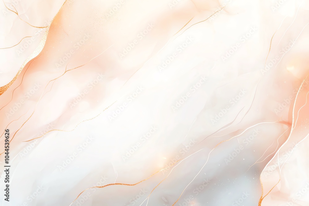 Poster elegant abstract background with soft pastel colors and flowing marble-like texture, perfect for des