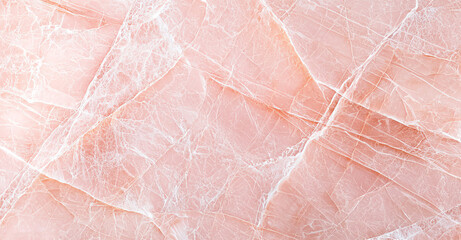 Fototapeta premium Elegant pink marble texture with natural veining and soft pastel shades, perfect for backgrounds, interiors, and design projects.