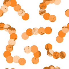 Streptococcus thermophilus. Probiotics. Lactic acid bacteria. Good bacteria and microorganisms for gut and intestinal flora health. Microbiome. Vector medical seamless pattern