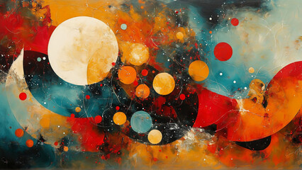 oil painting on canvas