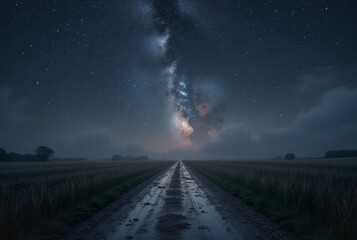 Silent Night Under the Milky Way