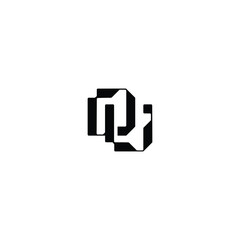 DU monogram logo design letter text name symbol monochrome logotype alphabet character simple logo