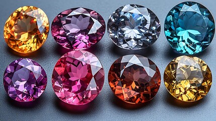 Colorful Gemstones  Faceted Oval Cut  Jewelry Making  Precious Stones  Gemstones Collection  Bright Gemstones  Luxury Gemstones  Cut Gemstones  Gemsto