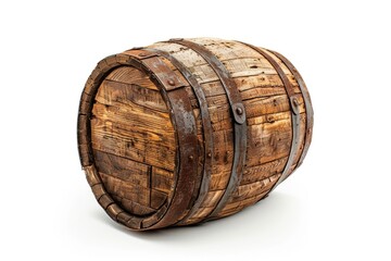 Barrel isolated on white background