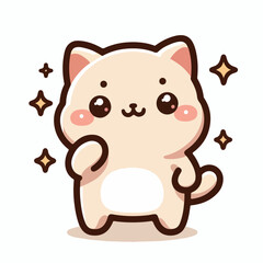 Cute Cat Vectors & Illustrations