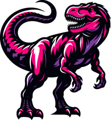 Obraz premium Dinosaur vector and illustration.