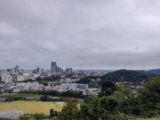 Fototapeta premium Sendai Between mountain and ocean
