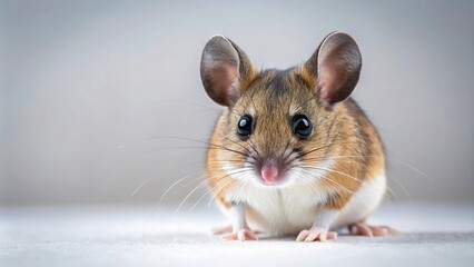 Native rodent Peromyscus maniculatus with minimalist design