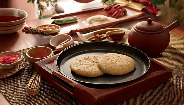 Asian-style bindaetteok (pancake)