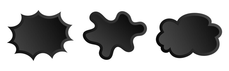 bubble chat sticker style