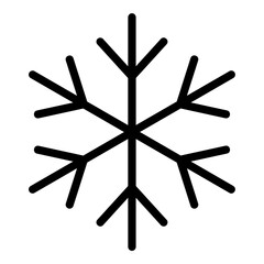 크리스마스 장식 눈꽃 아이콘