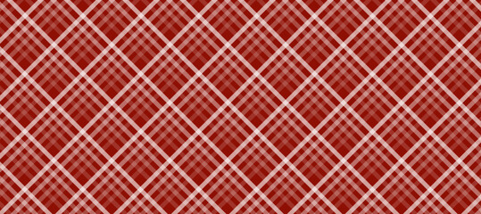 Red and white diagonal plaid background