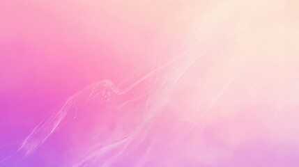 Fototapeta premium A soft pastel gradient graphic background transitioning from pink to purple, offering a calm and dreamy atmosphere for beauty or wellness designs