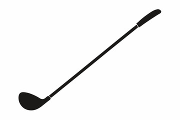golf club icon, golf stick silhouette vector, Sport symbol, Golfing logo.
