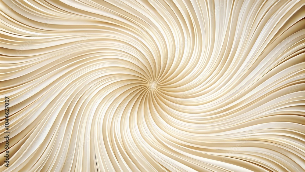 Poster swirl pattern in cream for backgrounds