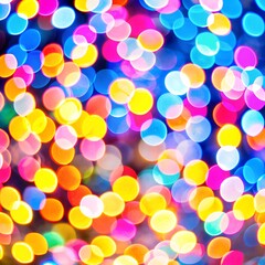 Festive background with glitter sparkle and bokeh effect. Greeting template, winter holidays. Merry Christmas and Happy New Year seasonal design.
