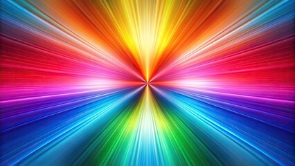 Obraz premium Symmetrical abstract design with smooth gradient background