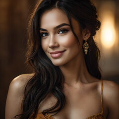 Naklejka premium portrait of a woman