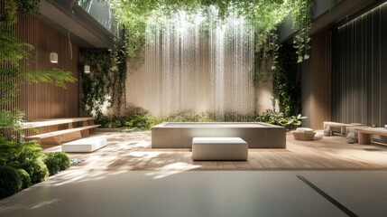 Modern Building Design with Inviting Natural Atmosphere