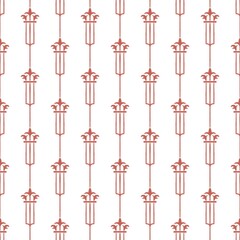 Minimalistic floral geometric seamless pattern. This can be used for printing on various surfaces like home textiles, fabrics, wallpapers, paper, etc. This backdrop can also be used for digital work.