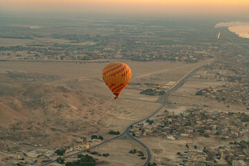 Globo aerostatico en Luxor