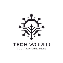 Futuristic Business Logo Design