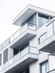 Obraz premium Contemporary design features sleek, geometric shapes that highlight simplicity and practicality on a neutral canvas.